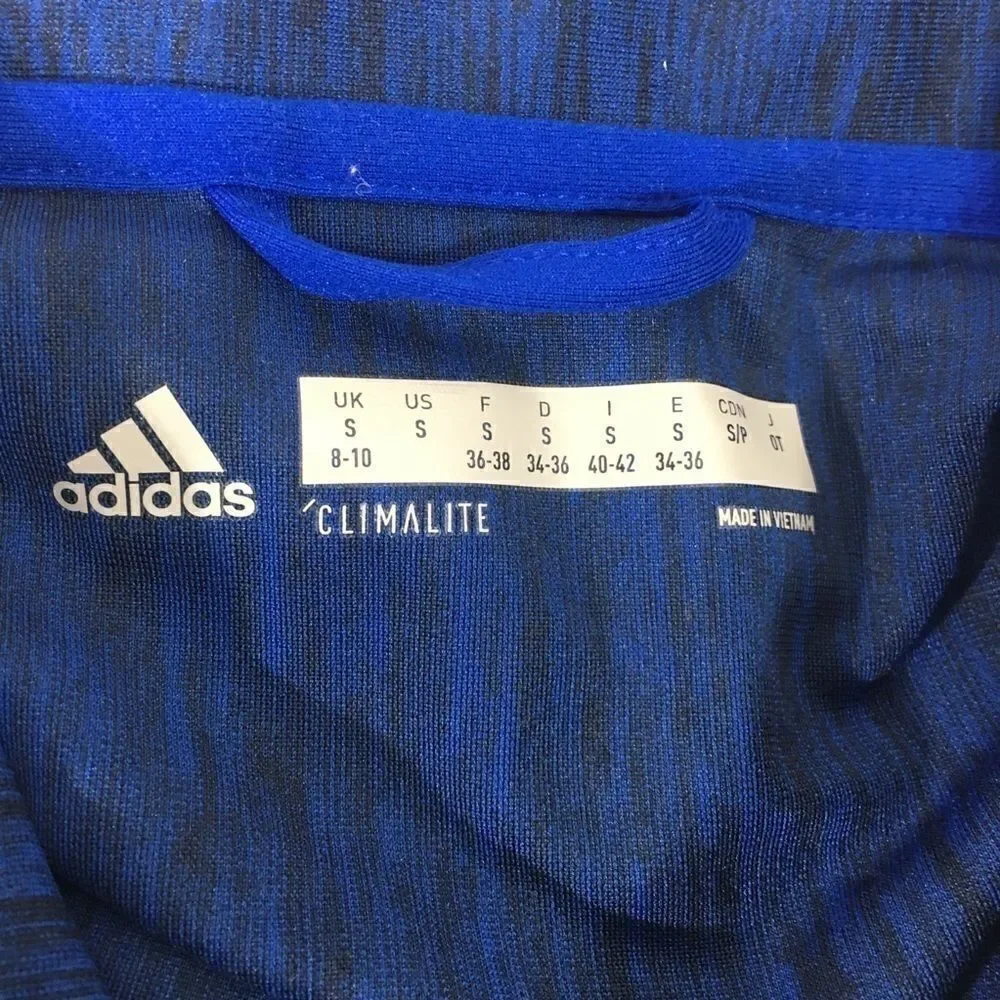 Adidas climalite small running jogging shirt NEW S